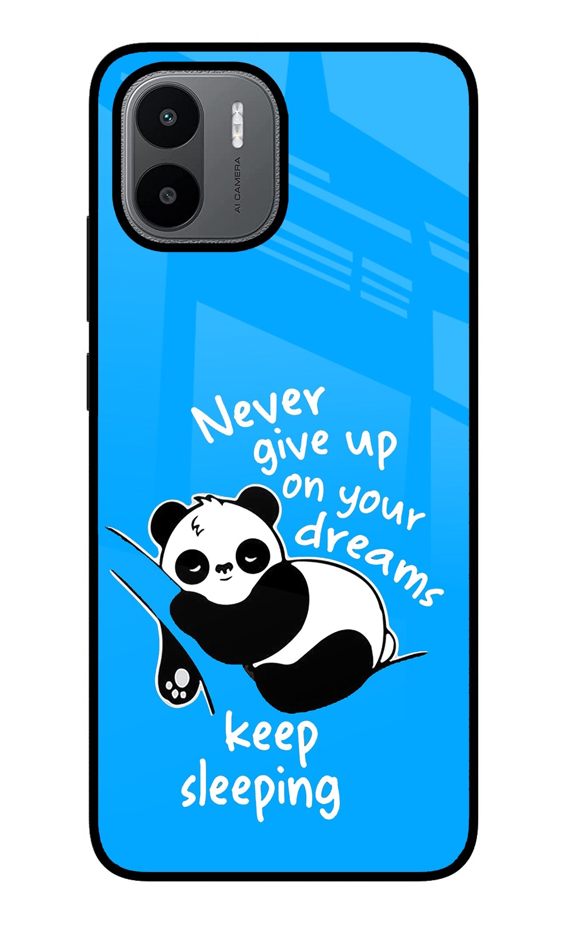 Keep Sleeping Redmi A1/A2 Glass Case