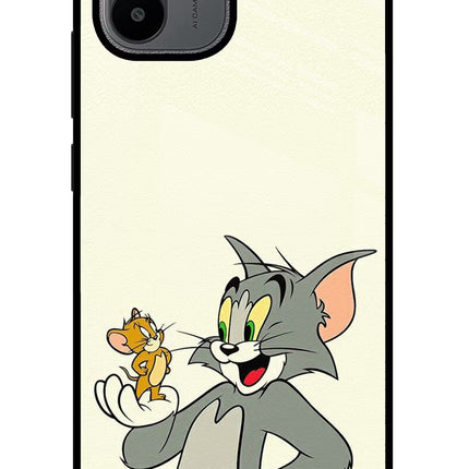 Tom & Jerry Redmi A1/A2 Glass Case Back Cover by Casekaro