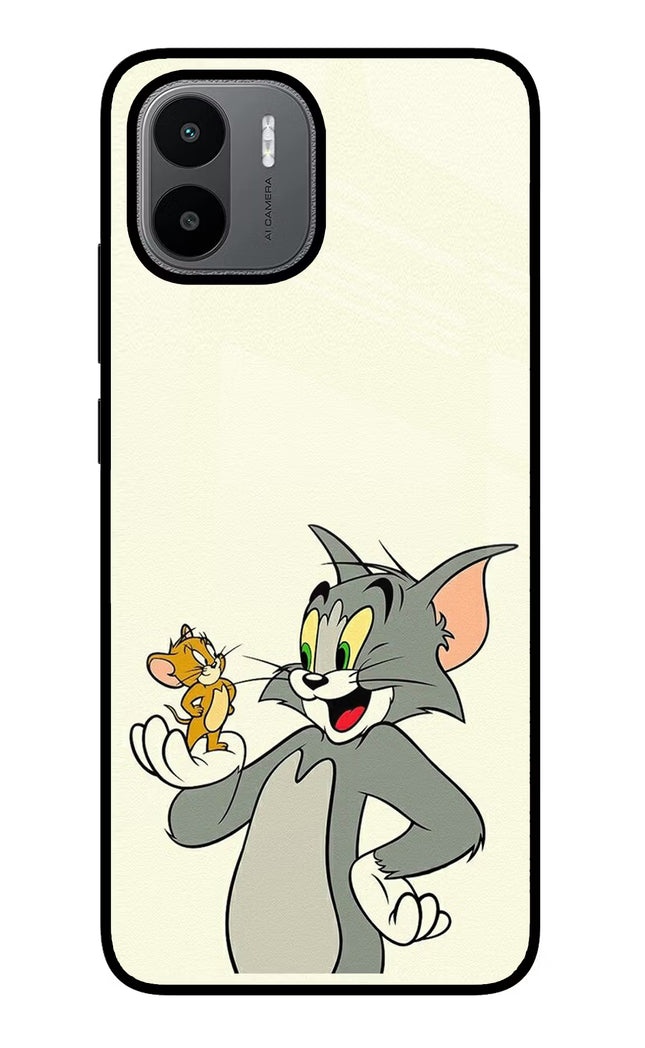 Tom & Jerry Redmi A1/A2 Glass Case Back Cover by Casekaro