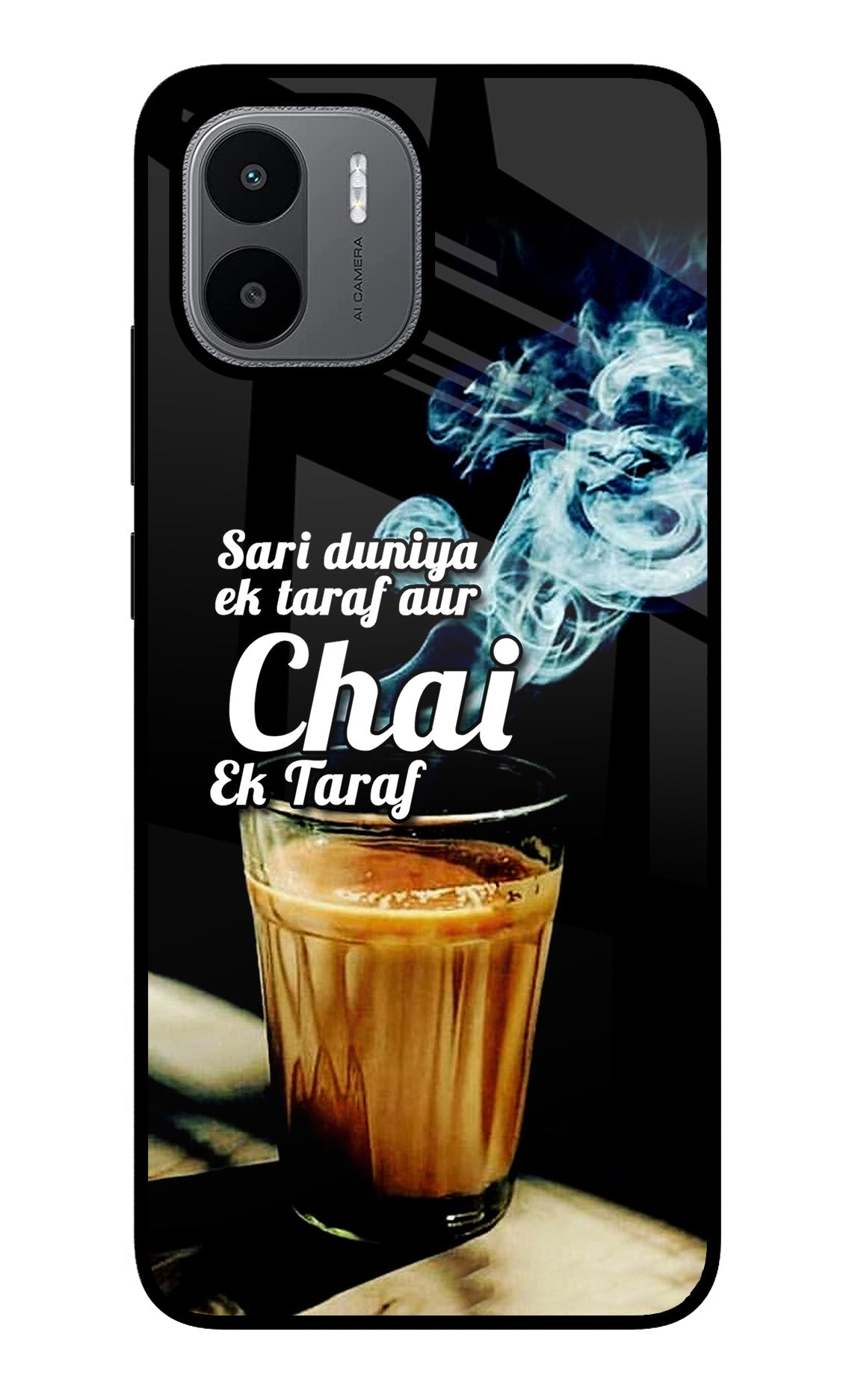 Chai Ek Taraf Quote Redmi A1/A2 Back Cover