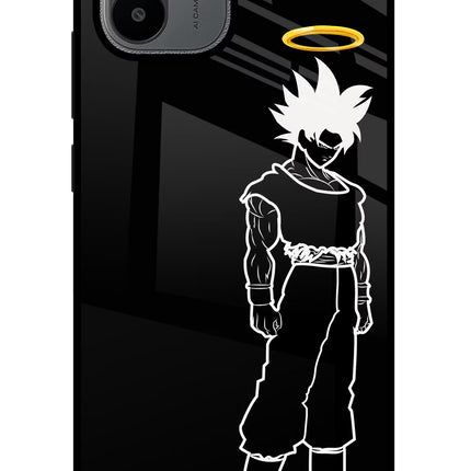 DBS Character Redmi A1/A2 Glass Case Back Cover by Casekaro