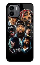 Rappers Redmi A1/A2 Glass Case Back Cover by Casekaro