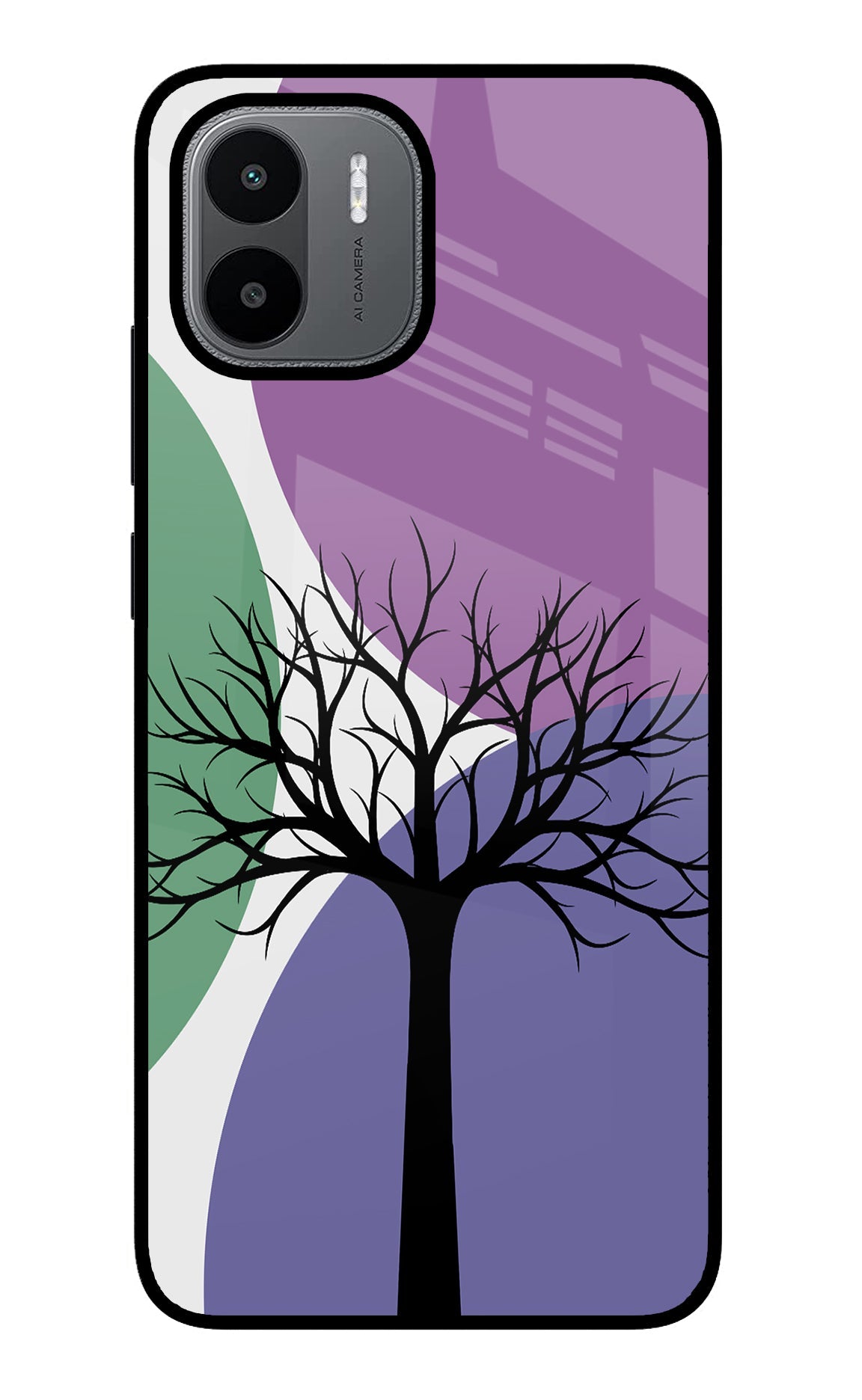 Tree Art Redmi A1/A2 Glass Case