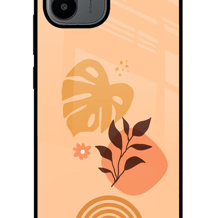 Bohemian Art Redmi A1/A2 Glass Case Back Cover by Casekaro