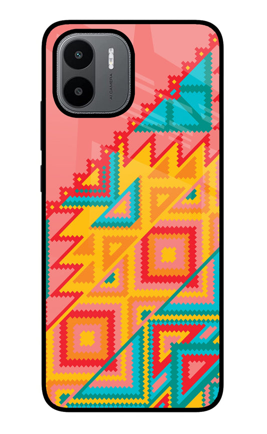 Aztec Tribal Redmi A1/A2 Glass Case