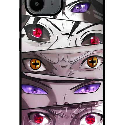 Naruto Anime Redmi A1/A2 Glass Case Back Cover by Casekaro