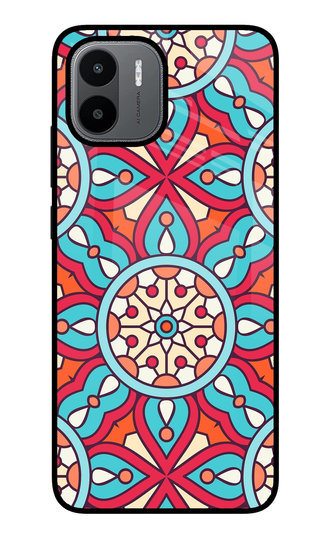 Mandala Geometric Redmi A1/A2 Back Cover