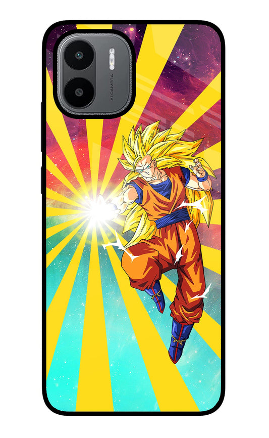 Goku Super Saiyan Redmi A1/A2 Glass Case