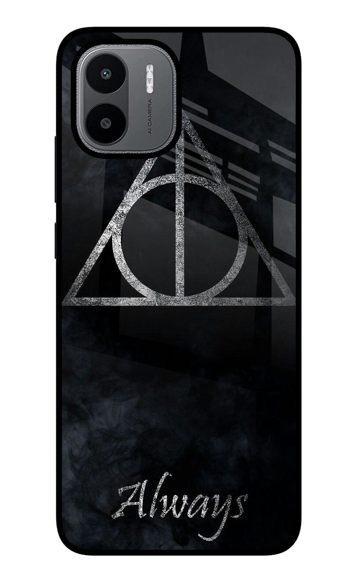 Deathly Hallows Redmi A1/A2 Glass Case