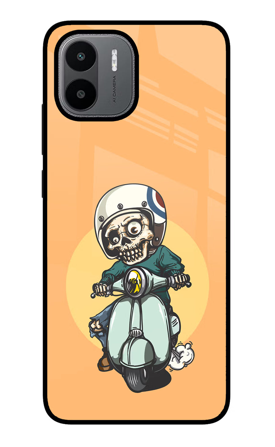 Undead Biker Redmi A1/A2 Back Cover, Glass case