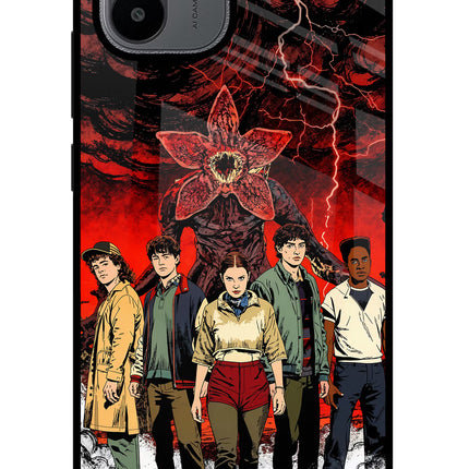 Ordinary Things Characters Redmi A1/A2 Glass Case