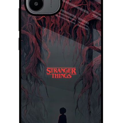 Ordinary Things Dark Side Redmi A1/A2 Glass Case Back Cover by Casekaro