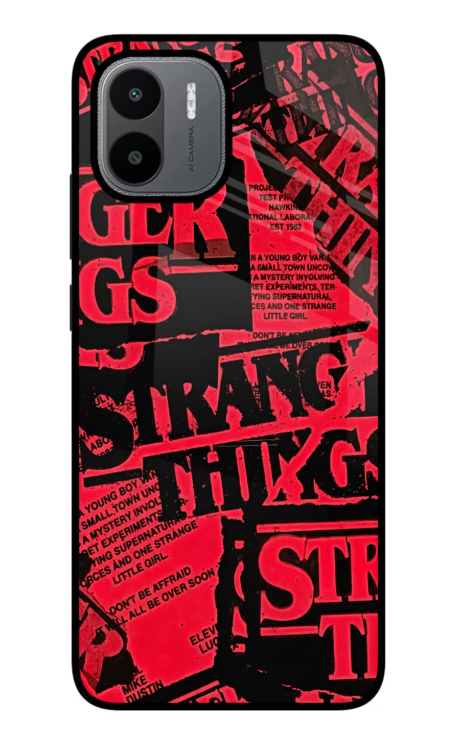 Ordinary Things Redmi A1/A2 Back Cover, Glass case