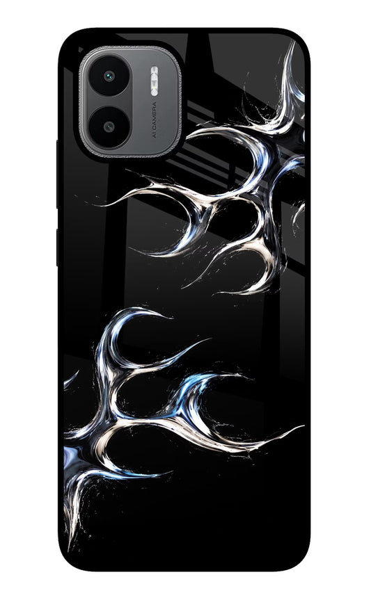 Chrome Tribal Redmi A1/A2 Glass Case