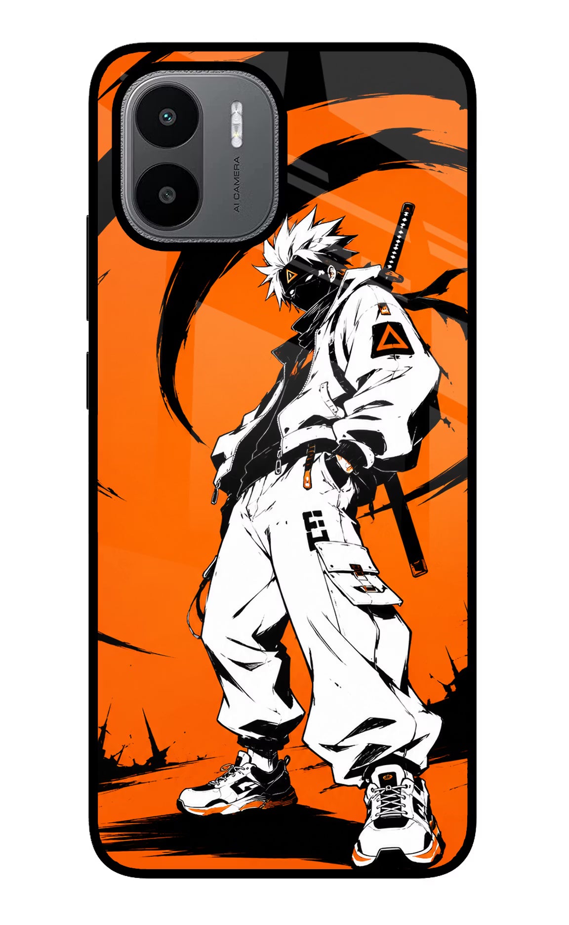 Street Samurai  Redmi A1/A2 Glass Case
