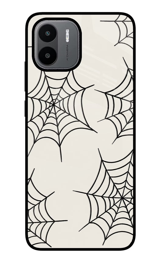 Spider Web Redmi A1/A2 Glass Case