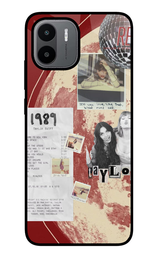 Taylor Swift Redmi A1/A2 Glass Case
