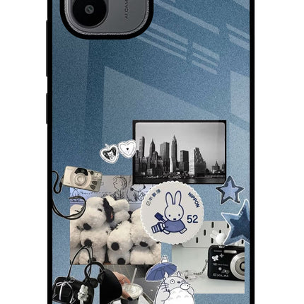 Miffy Redmi A1/A2 Glass Case