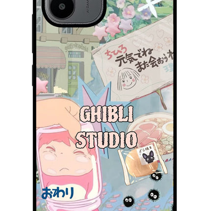 Studio Ghibli Redmi A1/A2 Glass Case