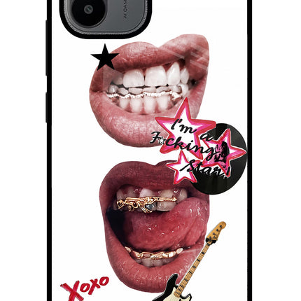 Rockstar Redmi A1/A2 Glass Case