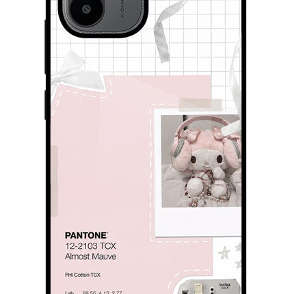 Pantone Asthetic Redmi A1/A2 Glass Case