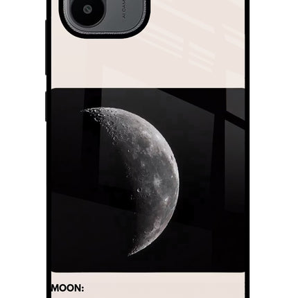 Moon Phase Redmi A1/A2 Glass Case