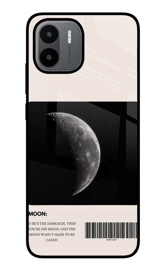 Moon Phase Redmi A1/A2 Glass Case