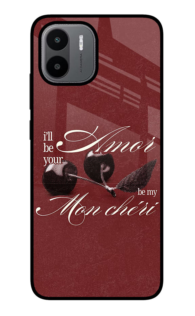 Velvet Cherry Redmi A1/A2 Glass Case