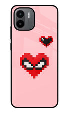 Gwen Heart Redmi A1/A2 Glass Case
