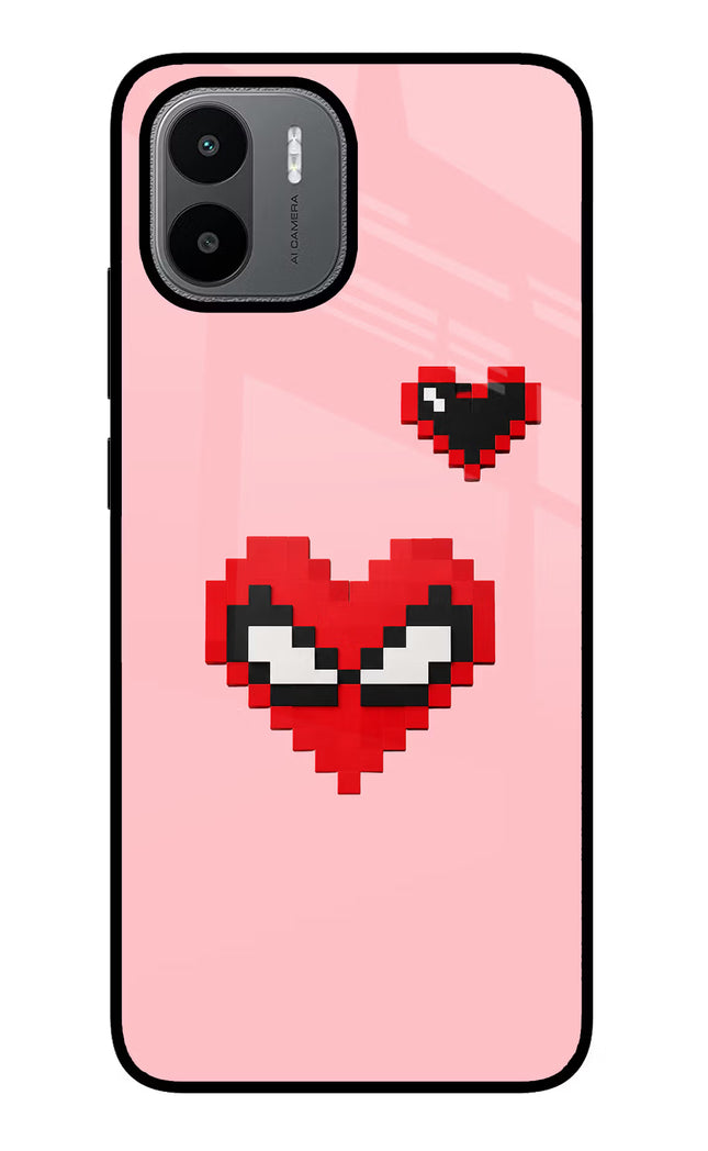 Gwen Heart Redmi A1/A2 Glass Case