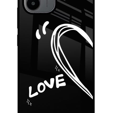Love Line Redmi A1/A2 Glass Case