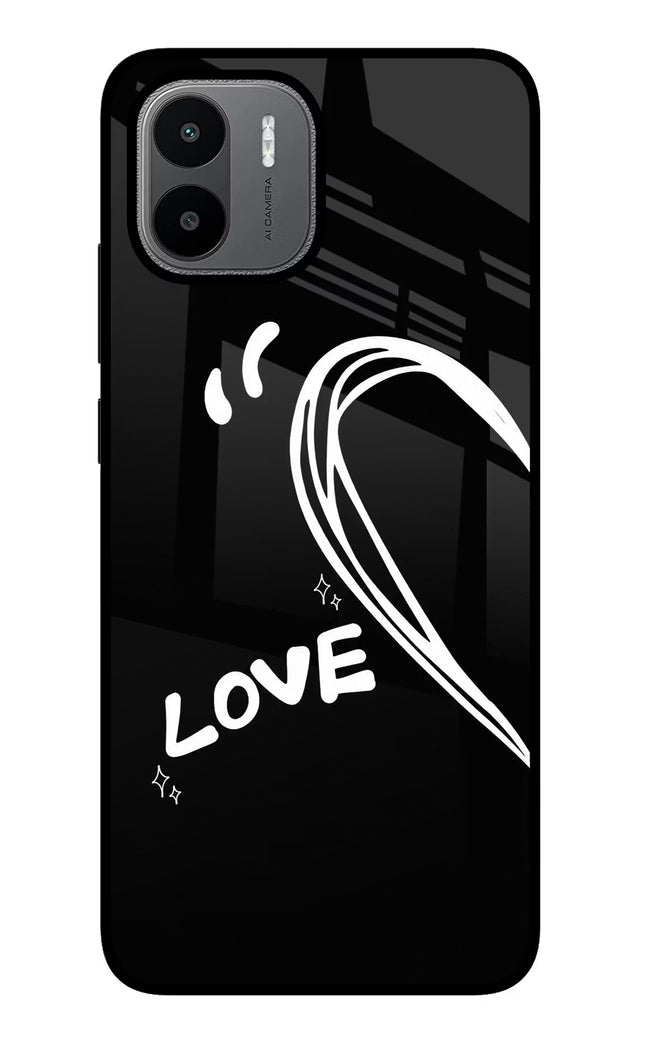 Love Line Redmi A1/A2 Glass Case