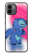 Stitch Hug Redmi A1/A2 Glass Case
