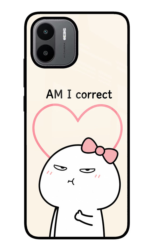Always Right Redmi A1/A2 Glass Case