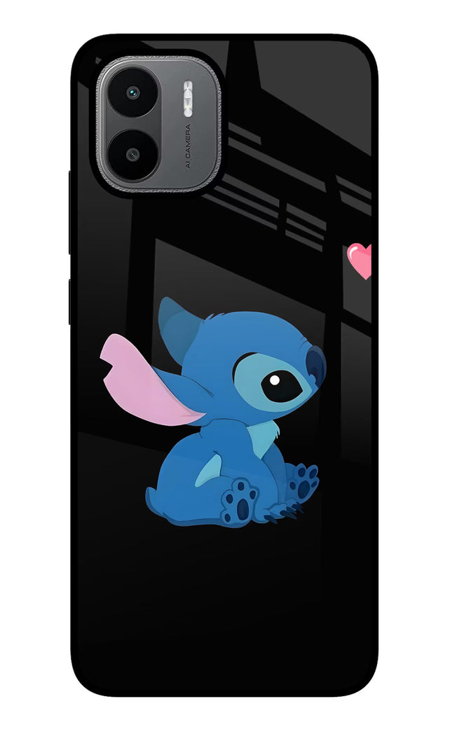 Stitch Crush Redmi A1/A2 Glass Case