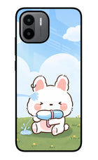 Bunny Treat Redmi A1/A2 Glass Case