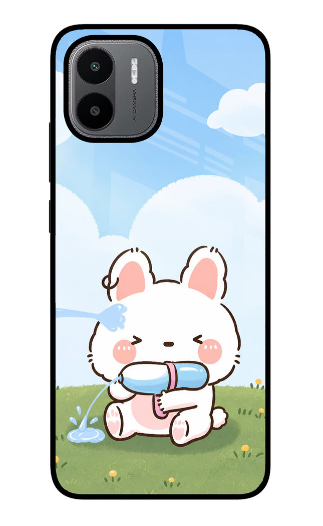 Bunny Treat Redmi A1/A2 Glass Case