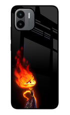 Ember Flame Redmi A1/A2 Glass Case