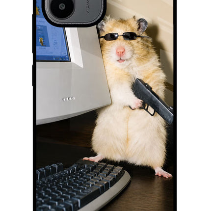 Hacker Hamster Redmi A1/A2 Glass Case