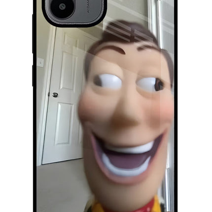 Side Eye Woody Redmi A1/A2 Glass Case