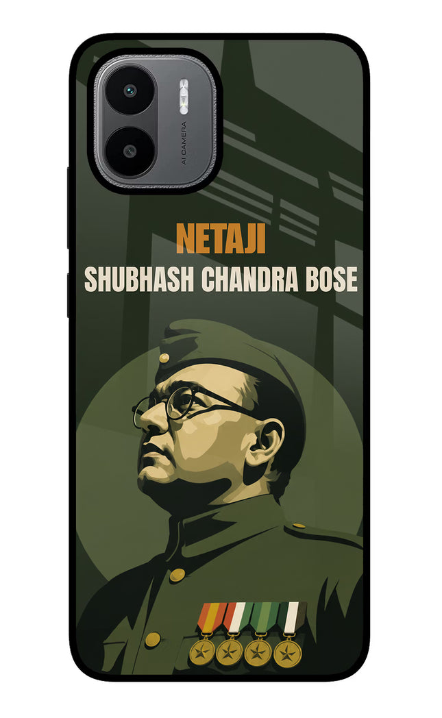 Netaji Legacy Redmi A1/A2 Glass Case