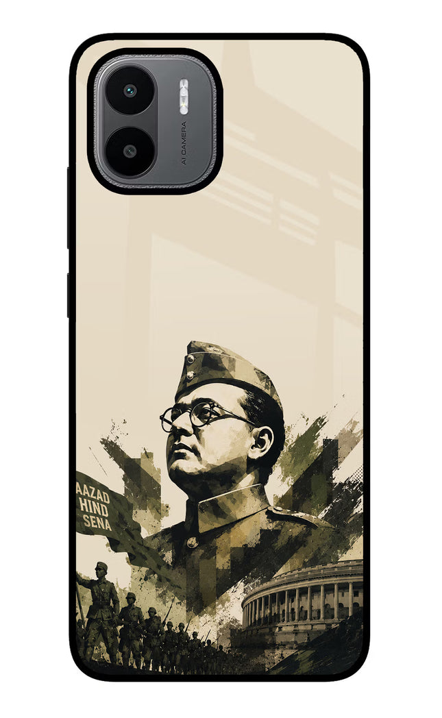 Netaji Rising Redmi A1/A2 Glass Case