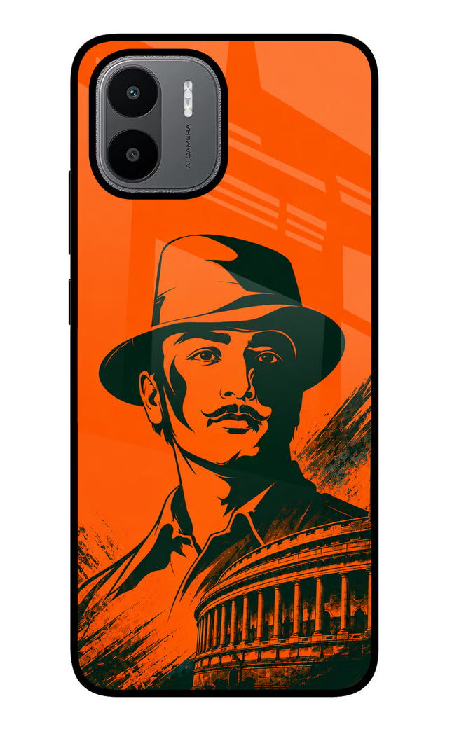 Bhagat Singh Legacy Redmi A1/A2 Glass Case