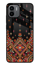 Noir Mehfil Redmi A1/A2 Glass Case