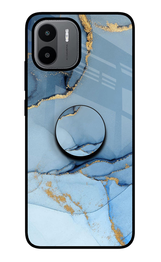 Blue Marble Redmi A1/A2 Glass Case