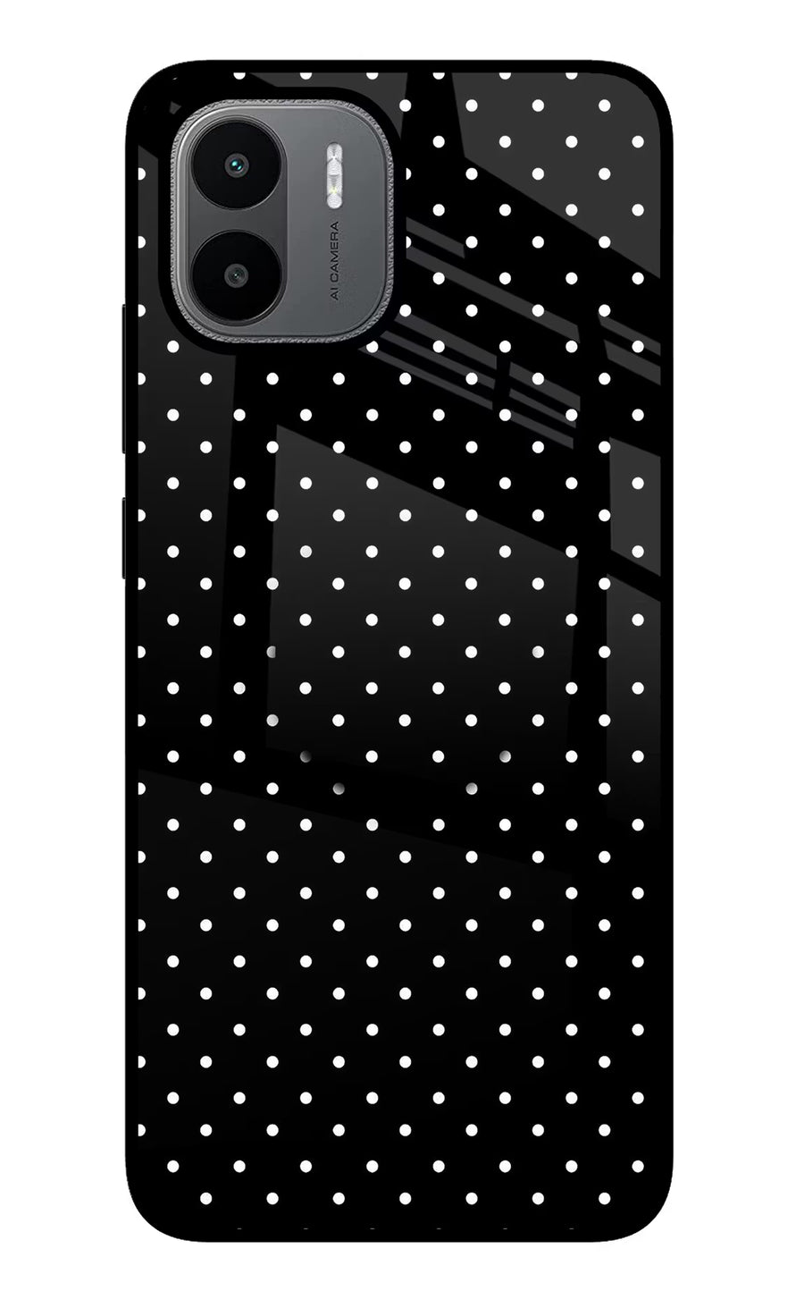White Dots Redmi A1/A2 Pop Case, Glass case