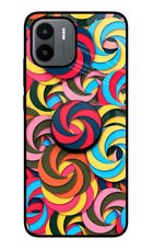 Spiral Pattern Redmi A1/A2 Pop Case by Casekaro