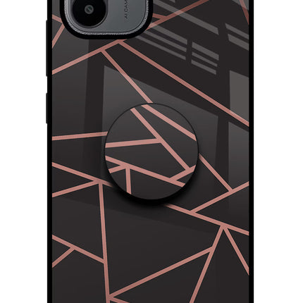 Geometric Pattern Redmi A1/A2 Pop Case by Casekaro