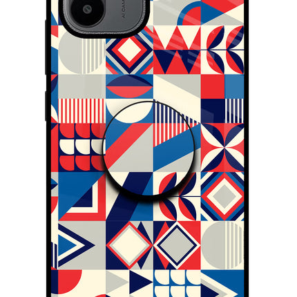 Colorful Pattern Redmi A1/A2 Pop Case by Casekaro