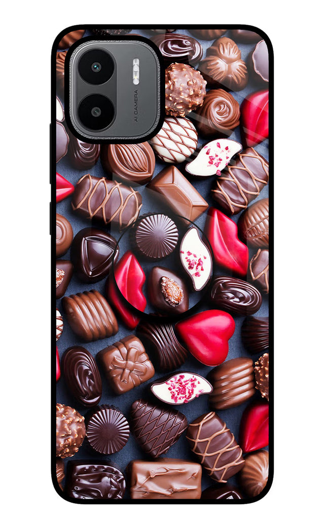 Chocolates Redmi A1/A2 Pop Case by Casekaro